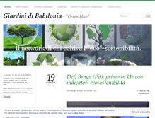 Tablet Screenshot of greenhubblog.com